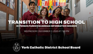 2025 Transition to High School: Information Session